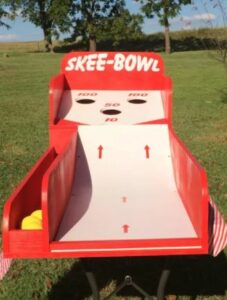 Red & White Skee Bowl